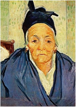 Vincent Van Gogh Painting - Una anciana de Arles Vincent van Gogh